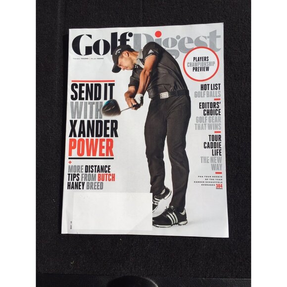 Golf Digest Magazine 2018 Lot Of 9 Tiger, Fleetwood, Xander Breed Spieth Hideki - Picture 6 of 16